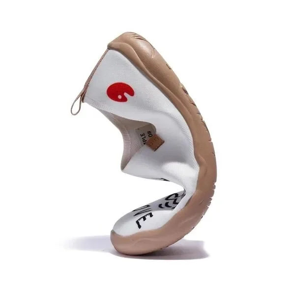 UIN Women's Travel Shoes Casual Knit Lightweight Comfort Loafers (True Love) - Picture 4 of 5